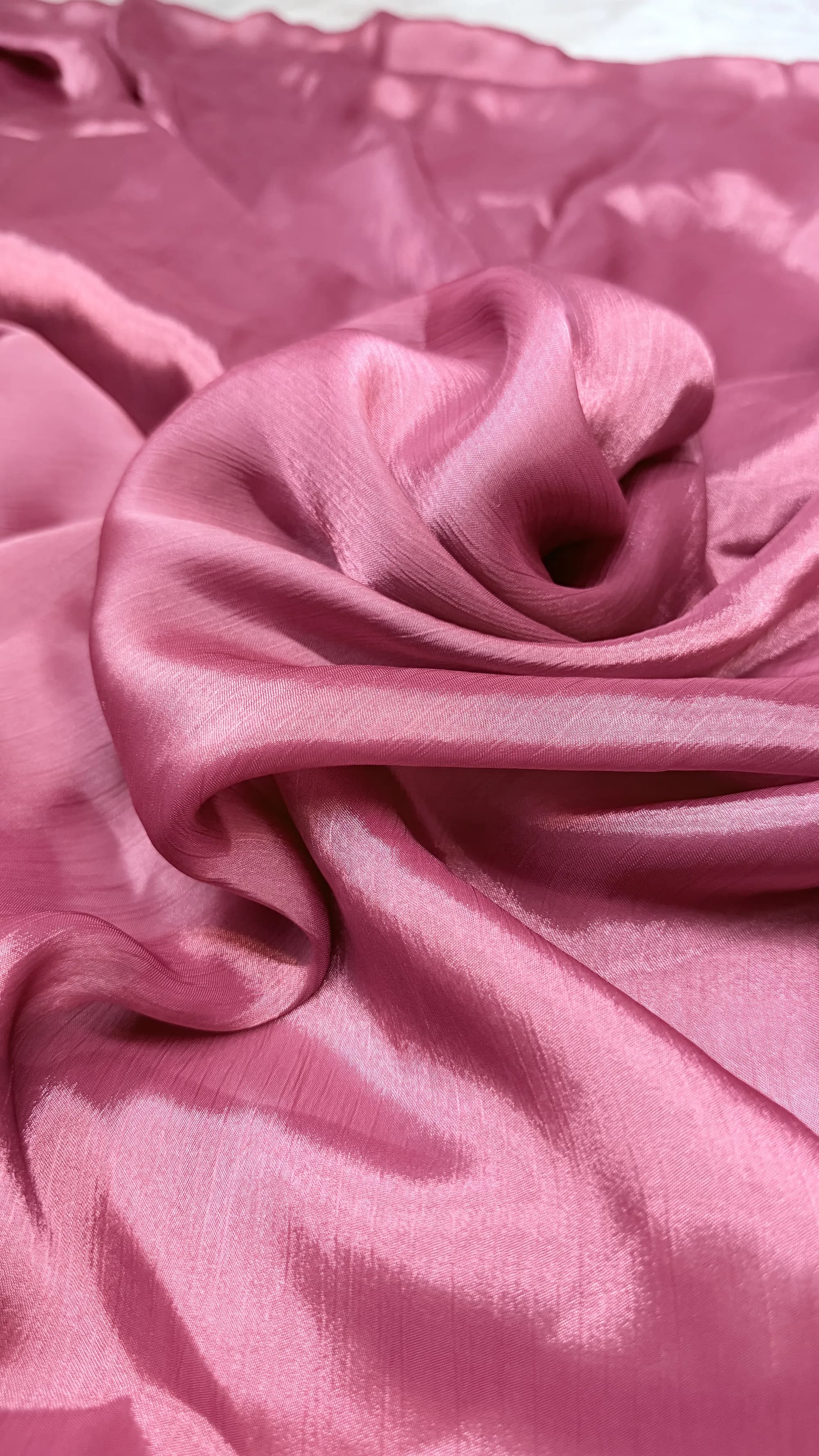 Pure Satin fabric detail 4